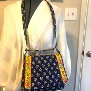 Vera Bradley Retired (2002) Maison Blue Purse